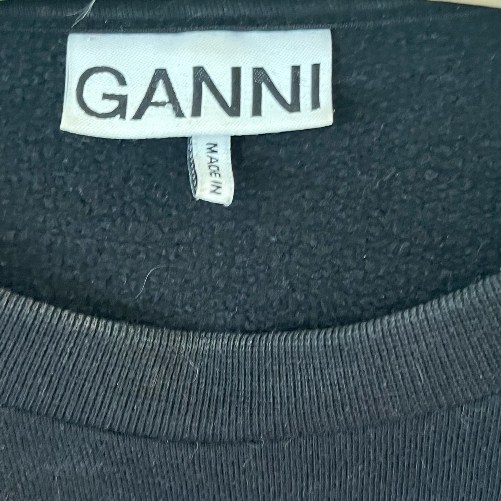 Ganni Basic Oversized Sweatshirt Size: L/Xl - image 4